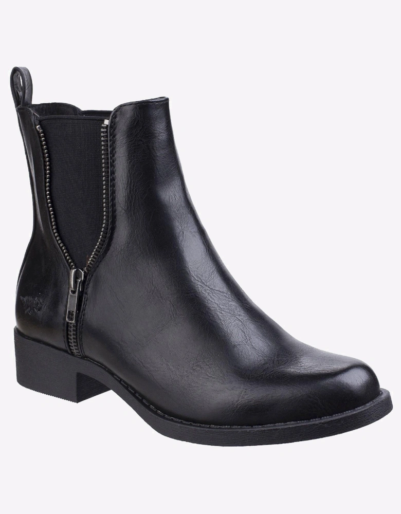 Rocket Dog Camilla Bromley Womens Ankle Boots Black