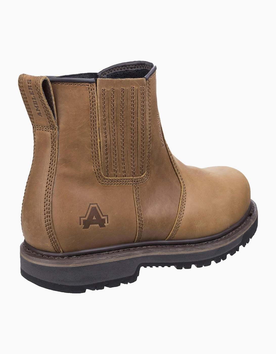Amblers Safety Amblers AS232 Leather Safety Boots Mens Tan