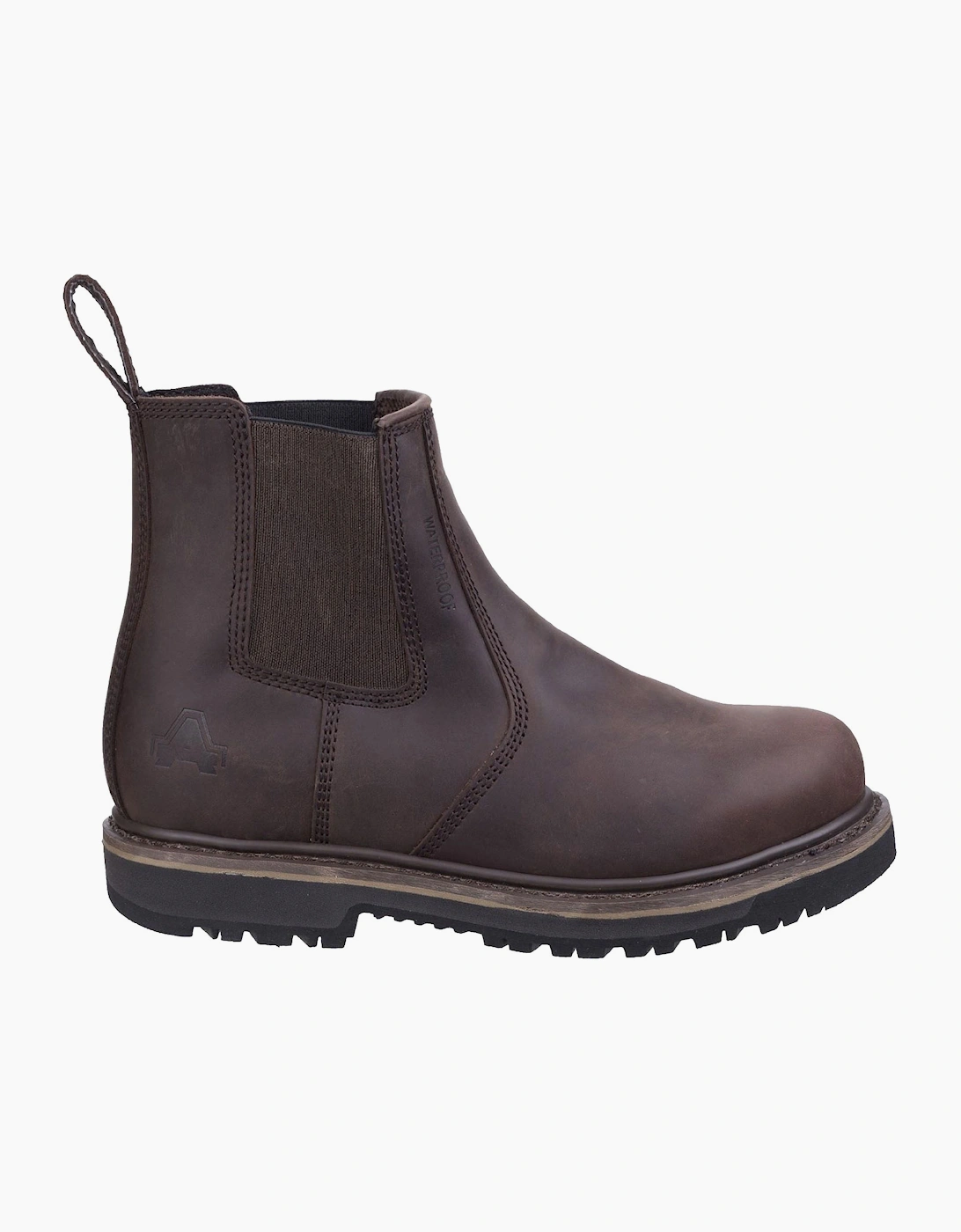 Amblers Safety Carlisle Waterproof Boots Mens Brown