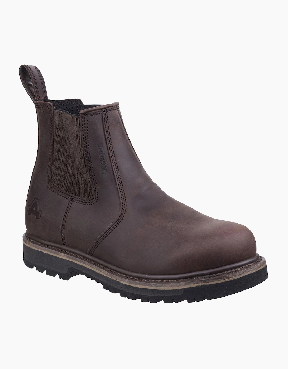 Amblers Safety Carlisle Waterproof Boots Mens Brown