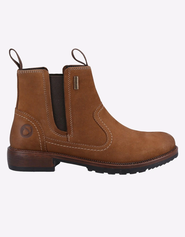 Cotswold Laverton Memory Foam Womens Leather Boots Tan