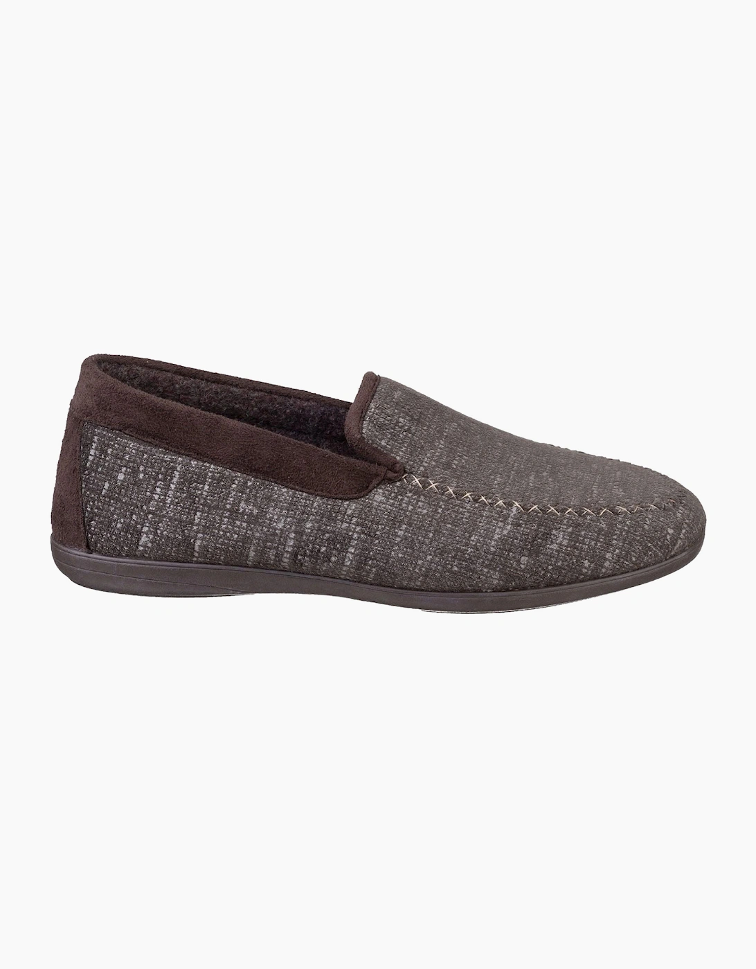 Cotswold Stanley Loafer Slipper Mens Brown