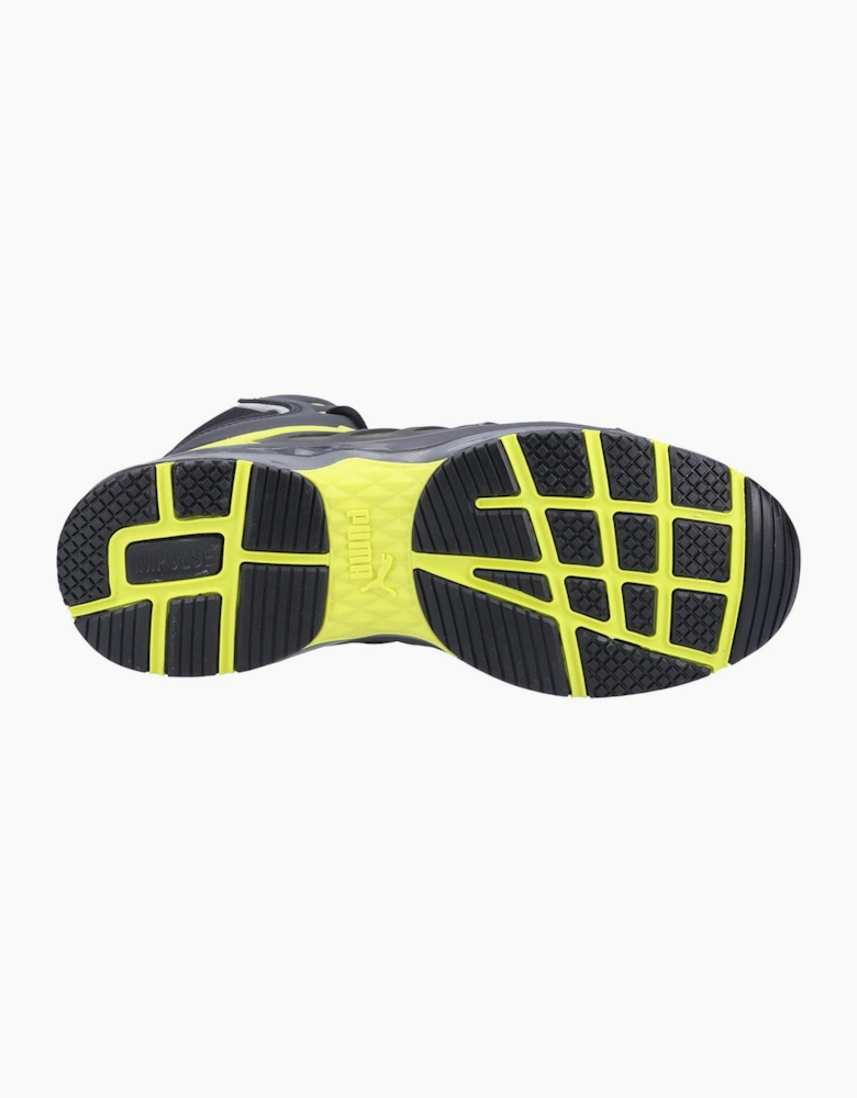 Puma Safety Puma Velocity 2.0 Mid Safety Boots Mens Black / Yellow
