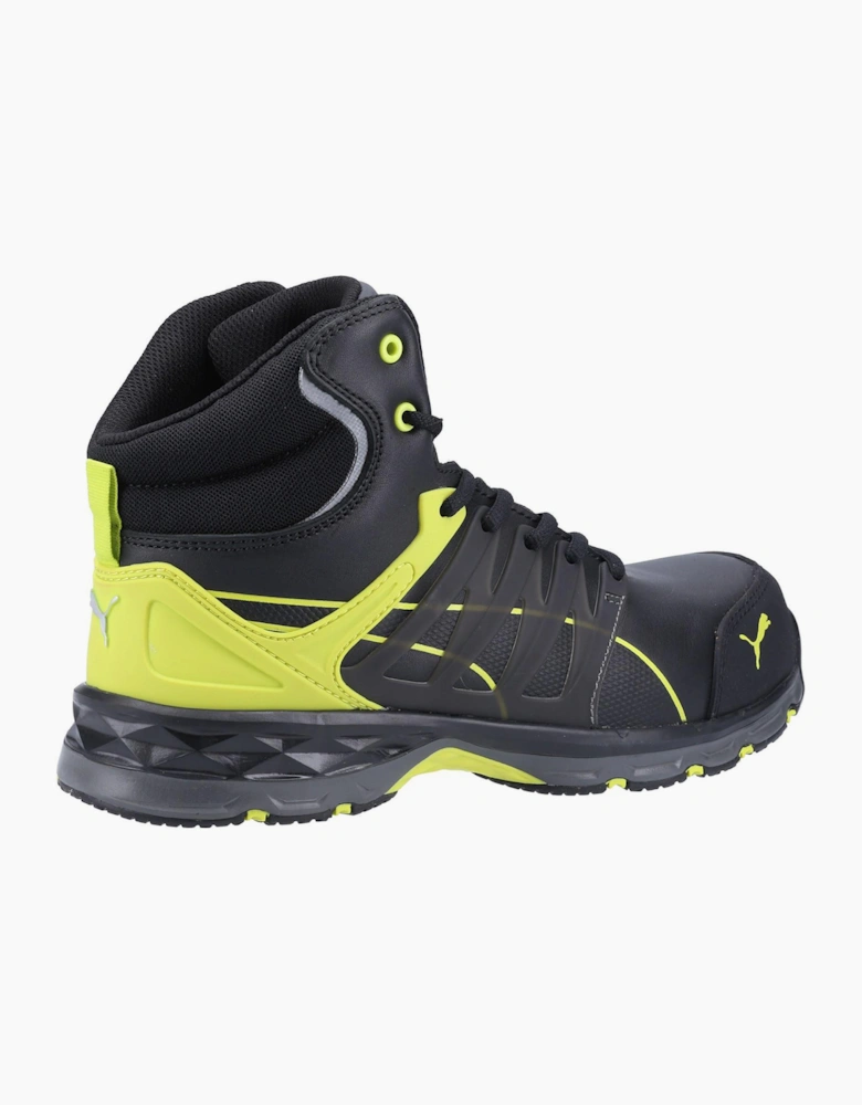 Puma Safety Puma Velocity 2.0 Mid Safety Boots Mens Black / Yellow