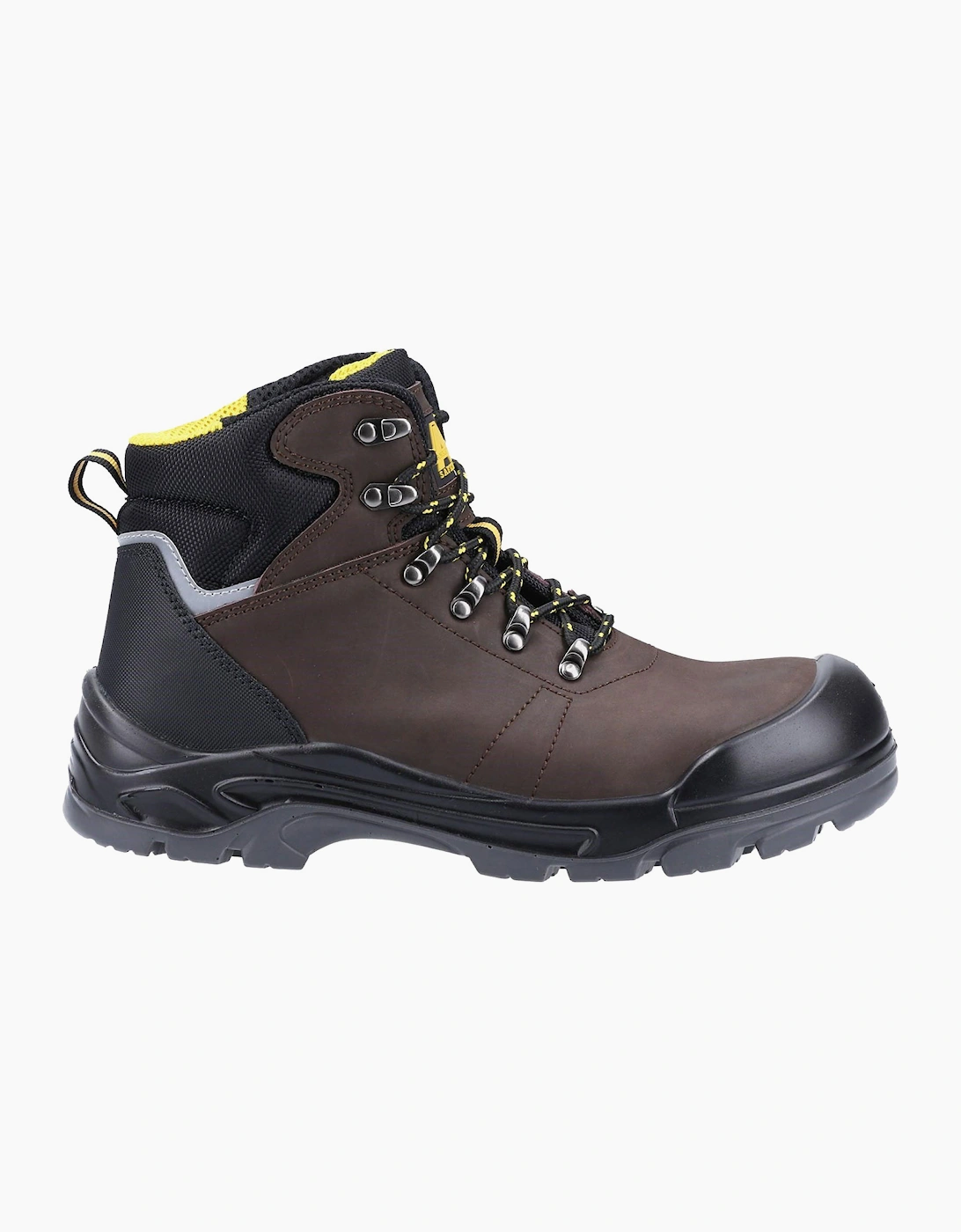 Amblers Safety Amblers AS203 Laymore Water Resistant Leather Safety Mens Brown