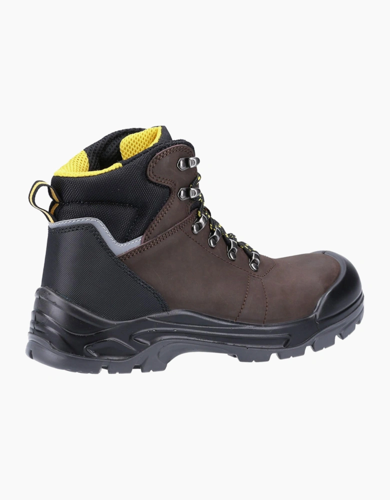 Amblers Safety Amblers AS203 Laymore Water Resistant Leather Safety Mens Brown