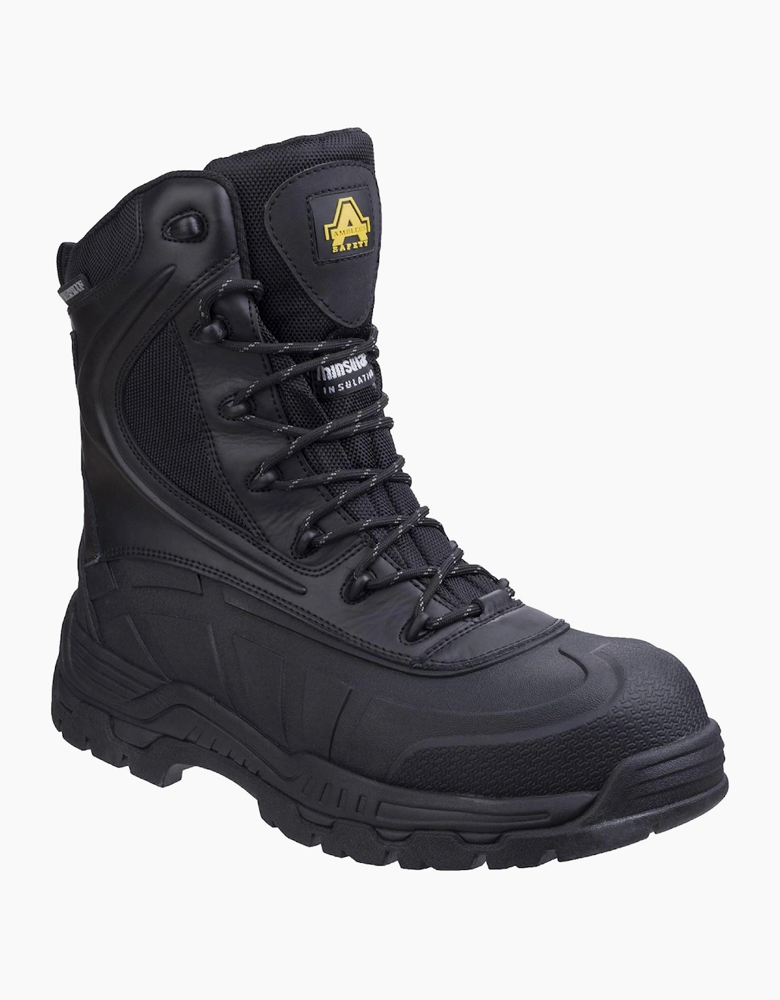 Amblers Safety Amblers AS440 Skomer Waterproof Leather Mens Safety Boots Black