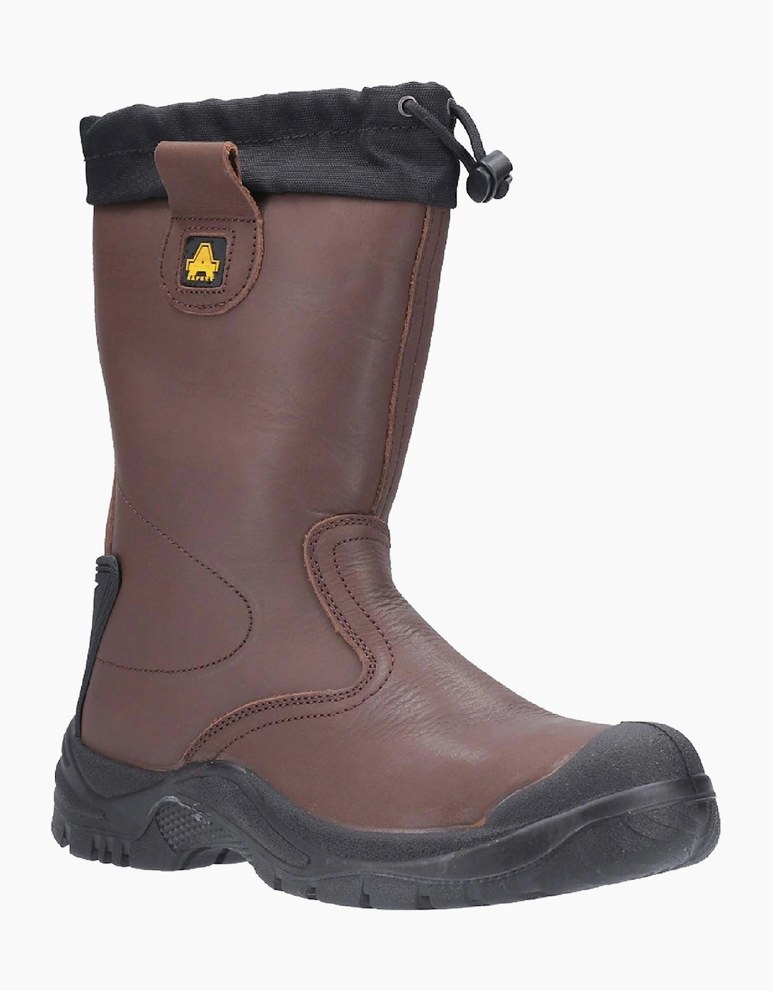 Amblers Safety FS245 Waterproof Rigger Boots Mens Brown
