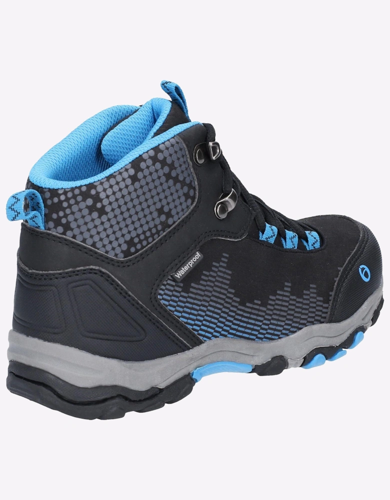 Cotswold Ducklington Waterproof Hiking Boot Junior Black / Blue