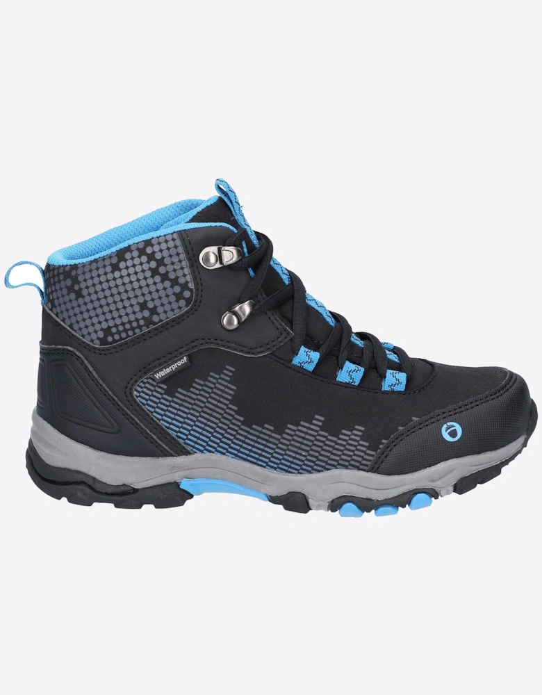 Cotswold Ducklington Waterproof Hiking Boot Junior Black / Blue