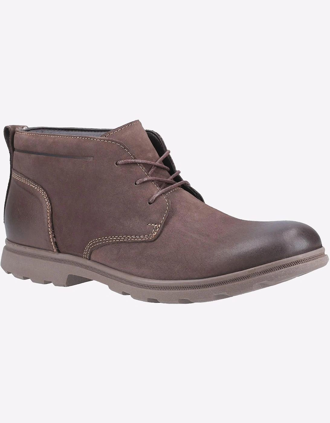 Hush Puppies Tyson Memory Foam Mens Boots Brown
