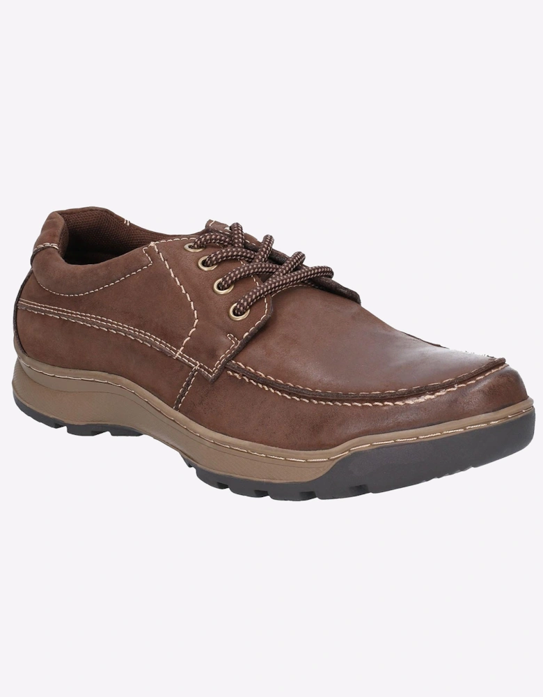 Hush Puppies Tucker Memory Foam Mens Shoes Brown
