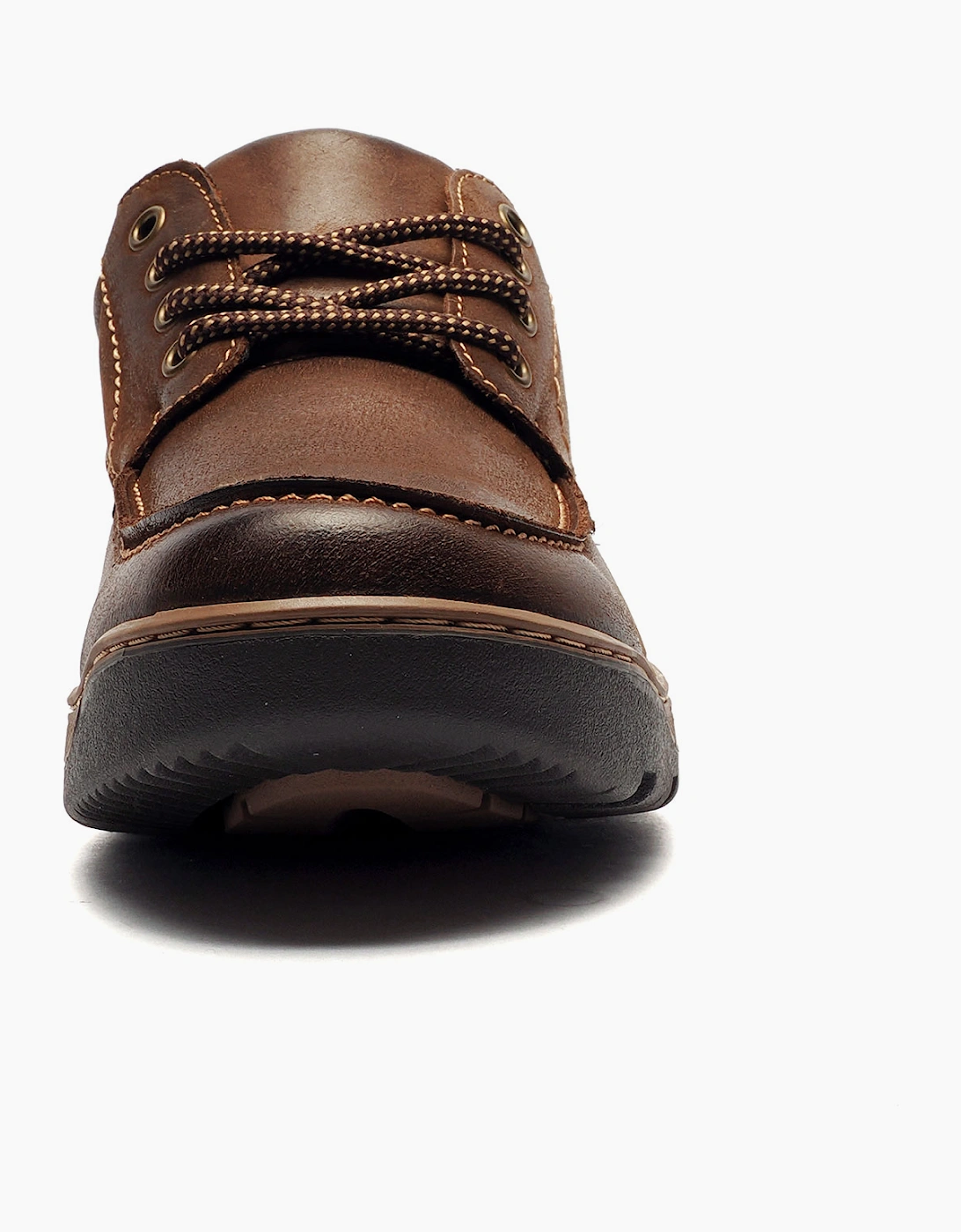 Hush Puppies Tucker Memory Foam Mens Shoes Tan Nubuck
