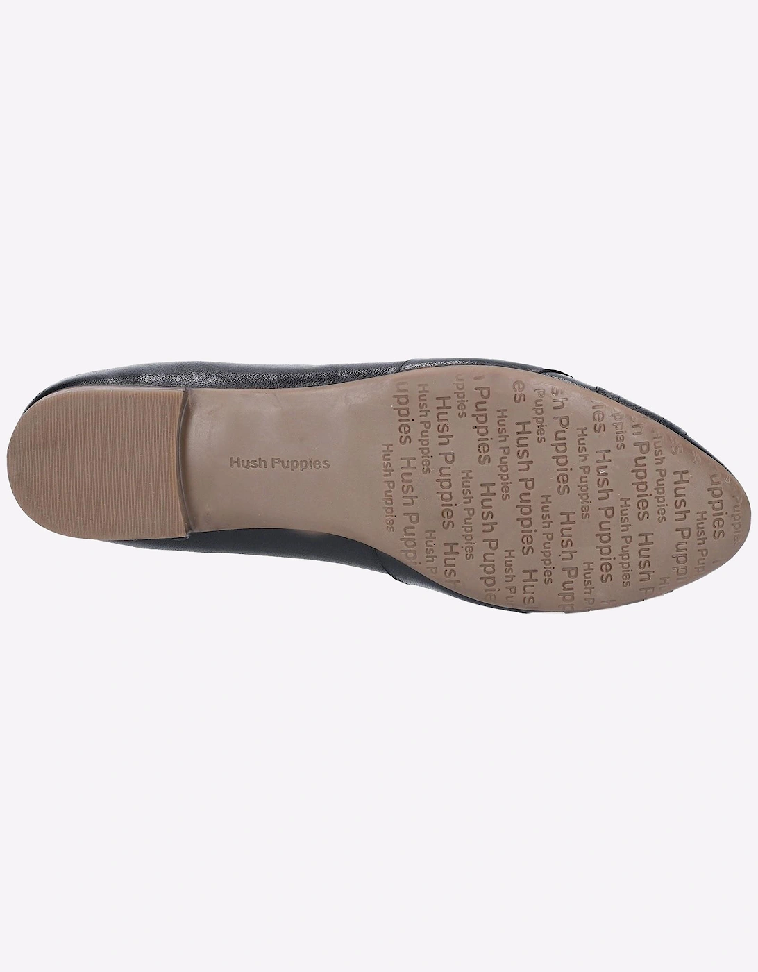Hush Puppies Marley Ballerina Memory Foam Womens Shoes Black