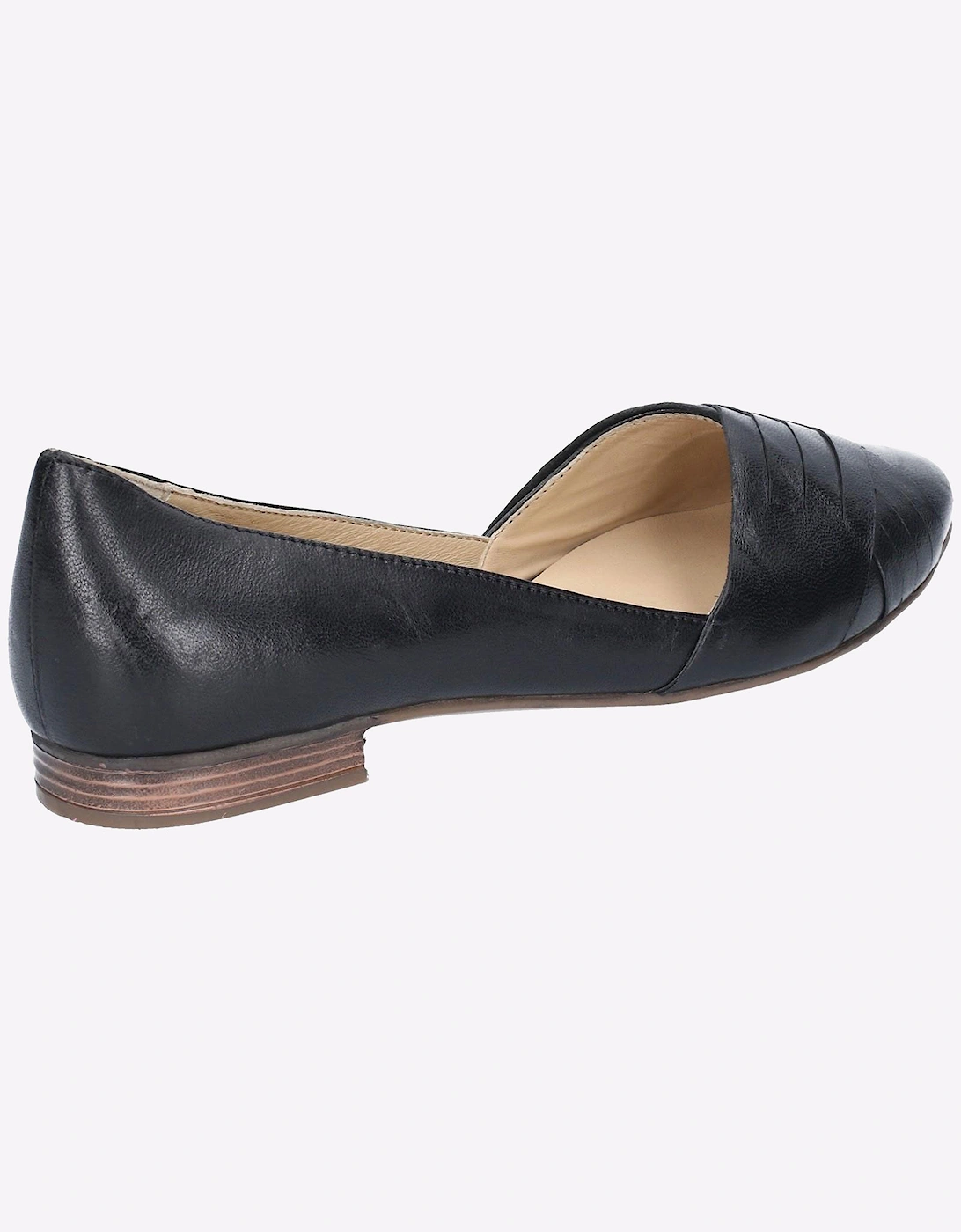 Hush Puppies Marley Ballerina Memory Foam Womens Shoes Black