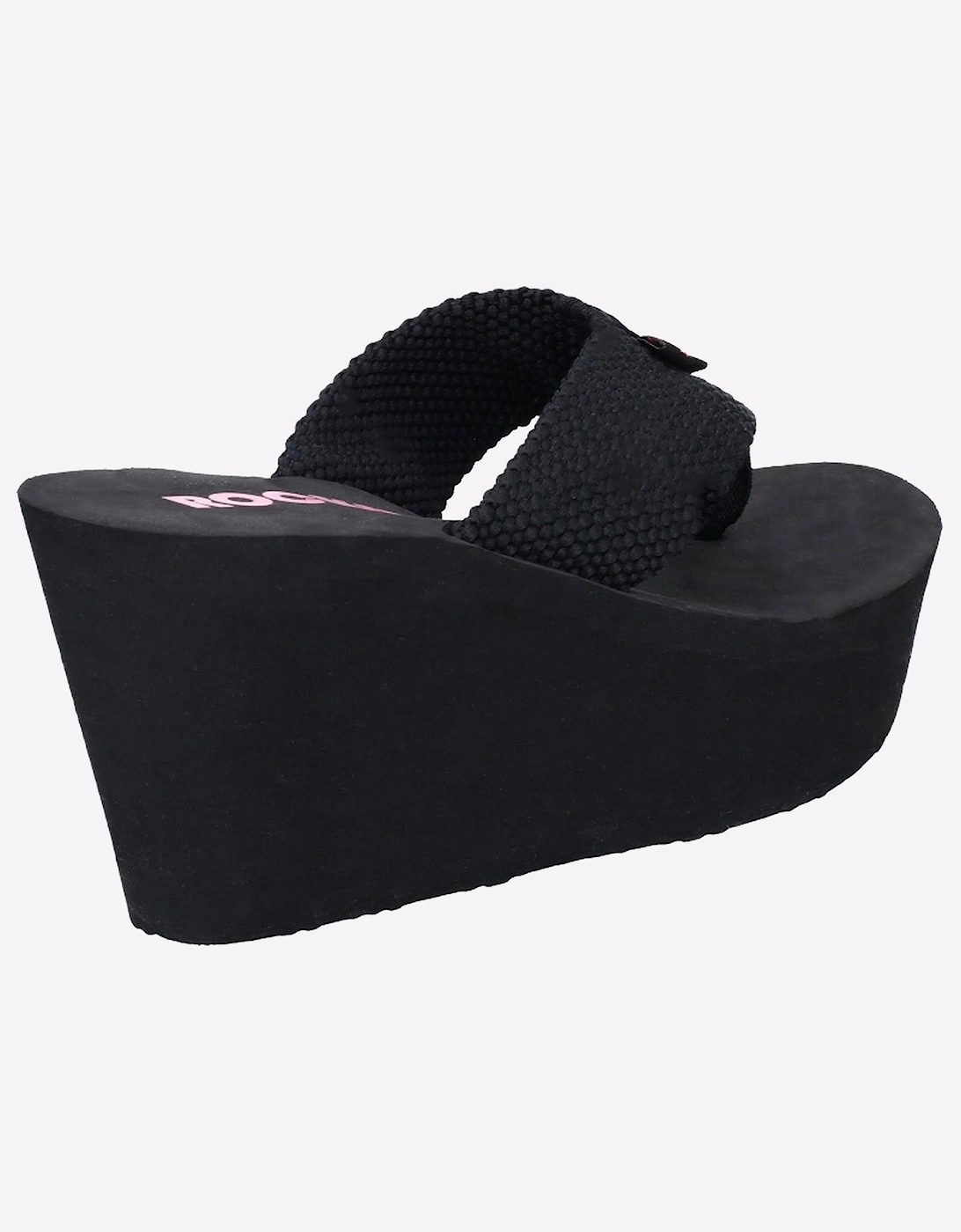 Rocket Dog Diver Webbing Womens Slip On Sandals Black