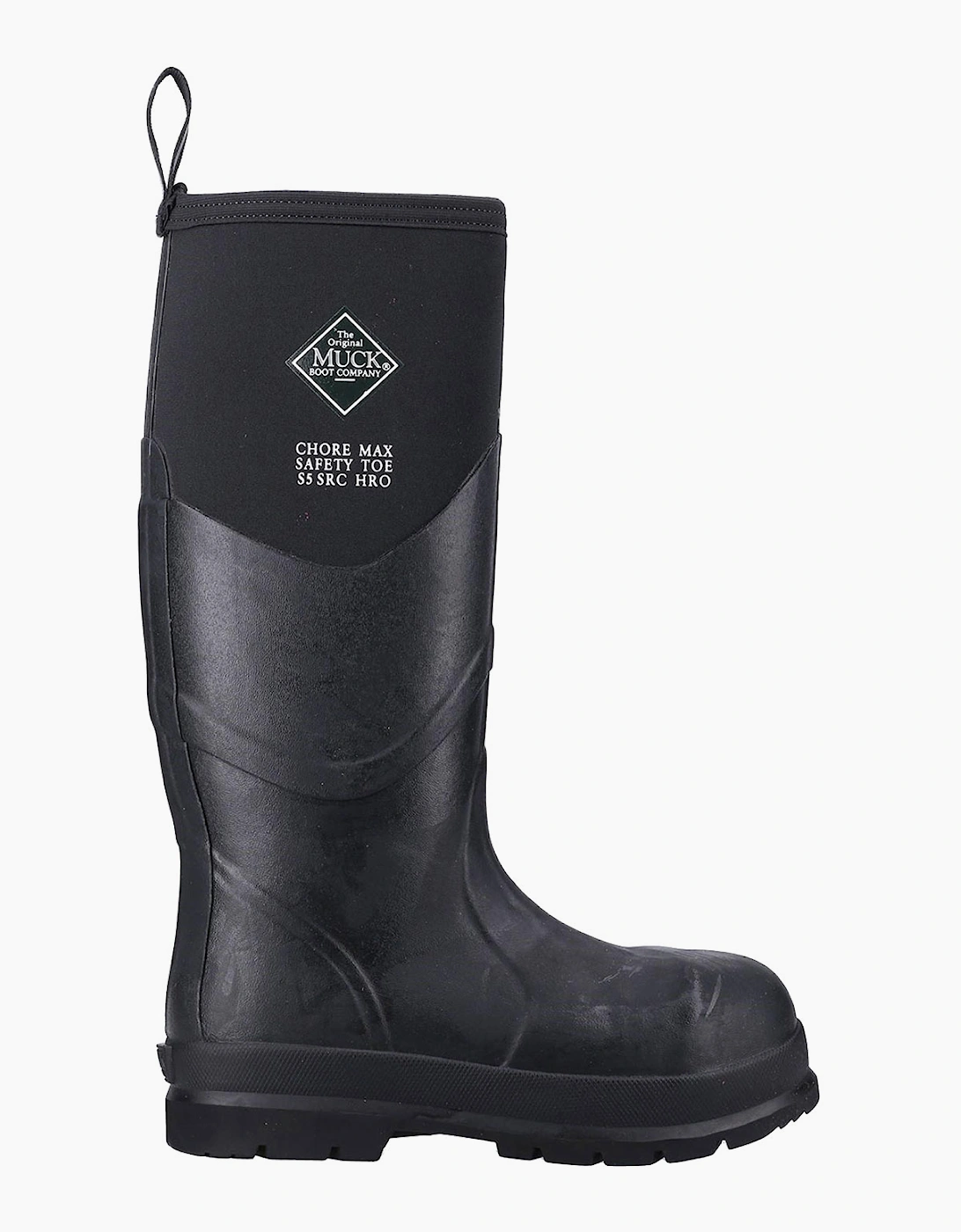 Muck Boots Chore Max S5 Safety Wellington Unisex Black