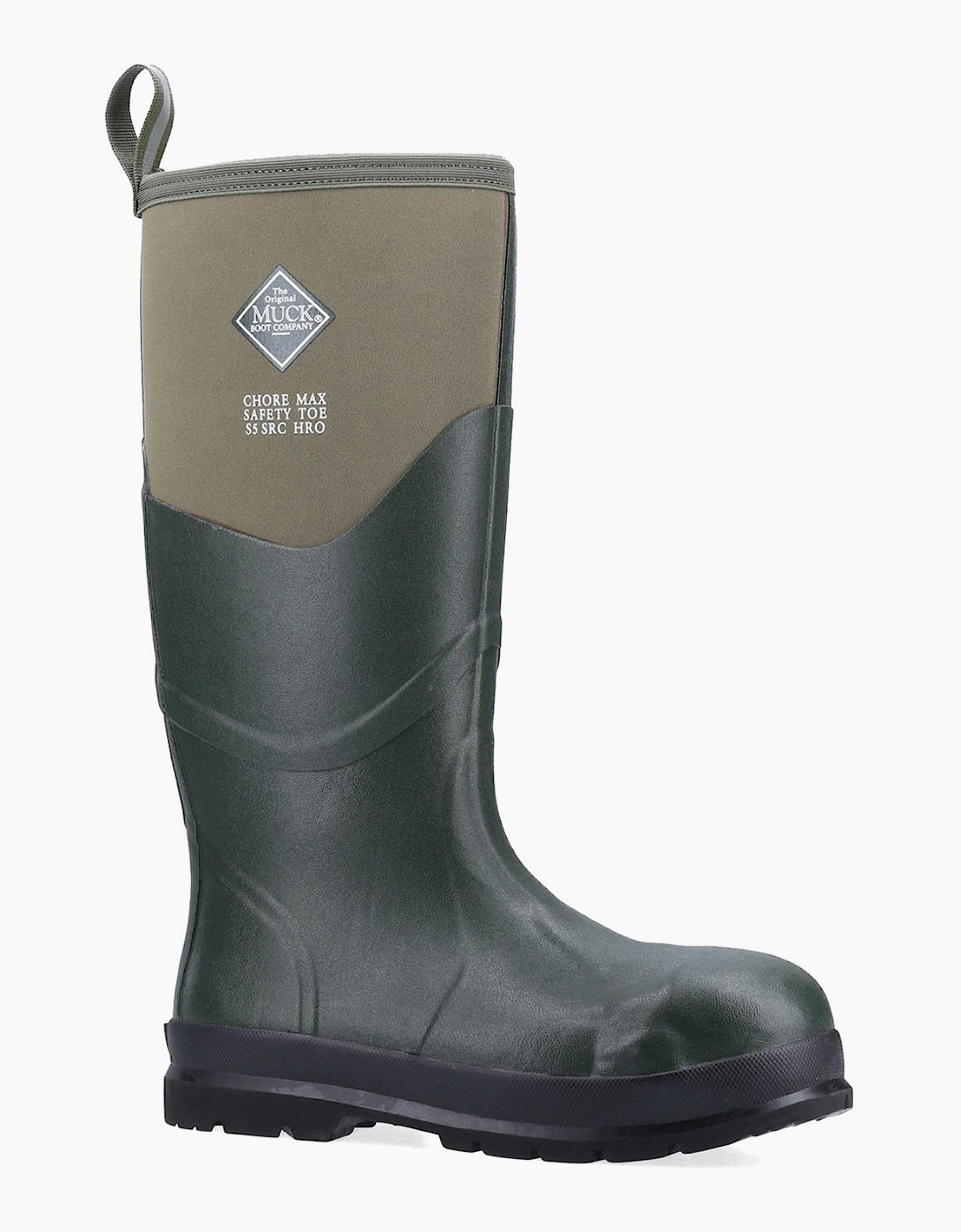 Muck Boots Chore Max S5 Safety Wellington Unisex Moss