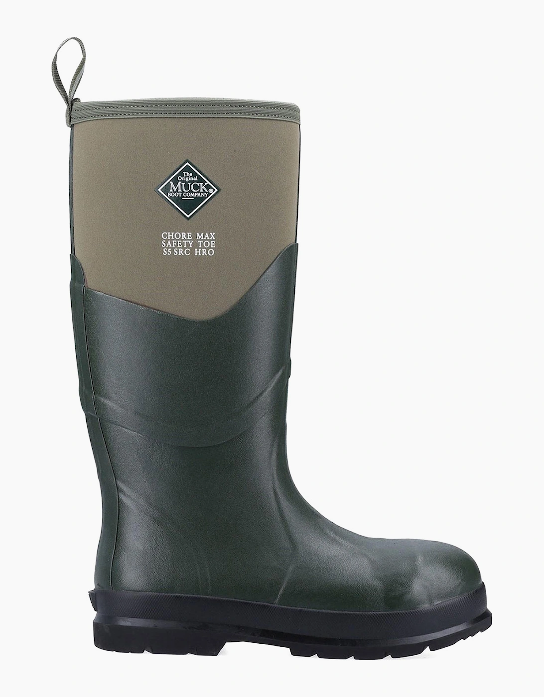 Muck Boots Chore Max S5 Safety Wellington Unisex Moss