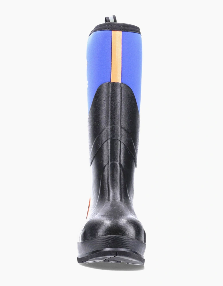 Muck Boots Chore Max S5 Safety Wellington Unisex Blue/Orange