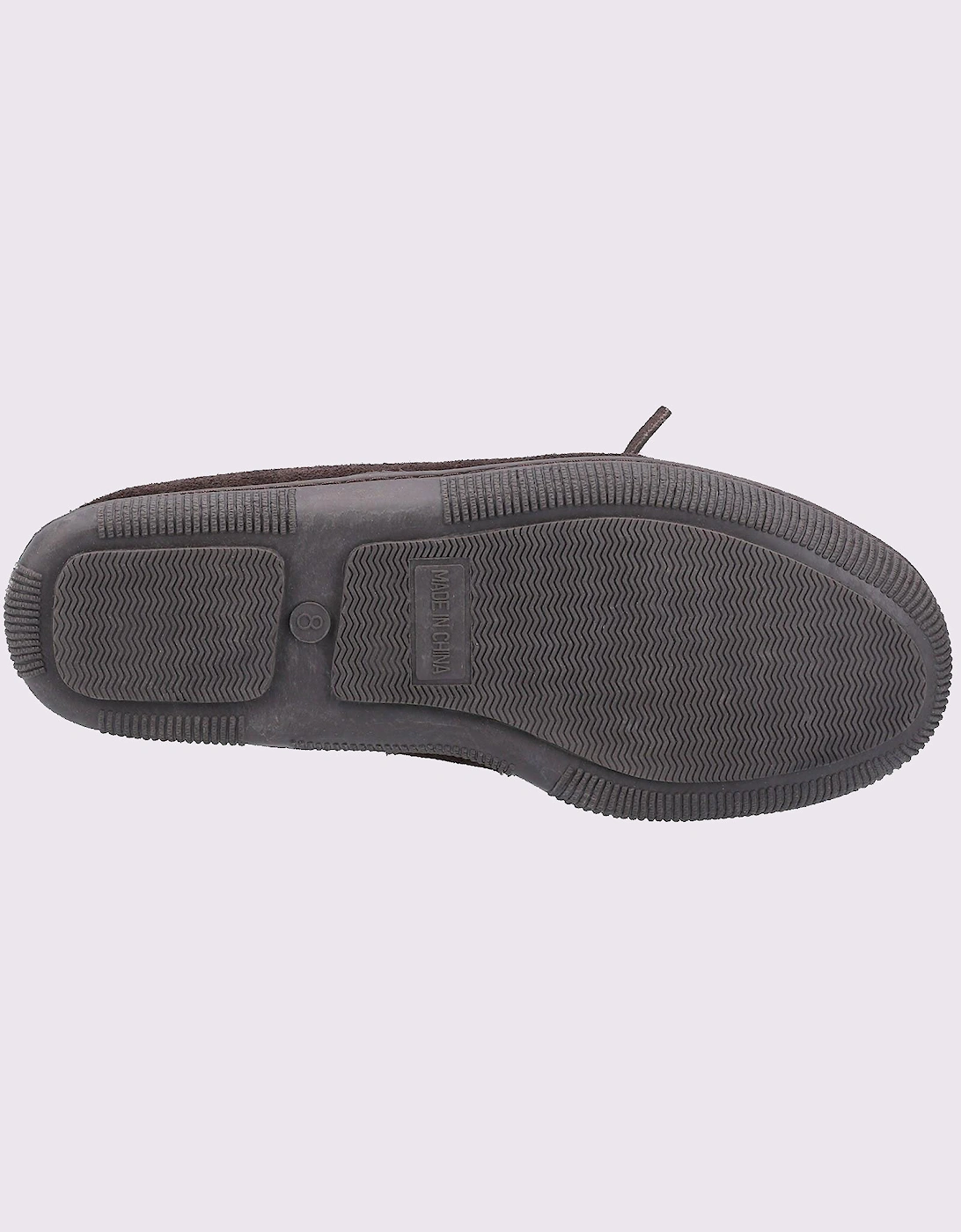 Hush Puppies Ace Slip On Memory Foam Mens Slippers Chocolate