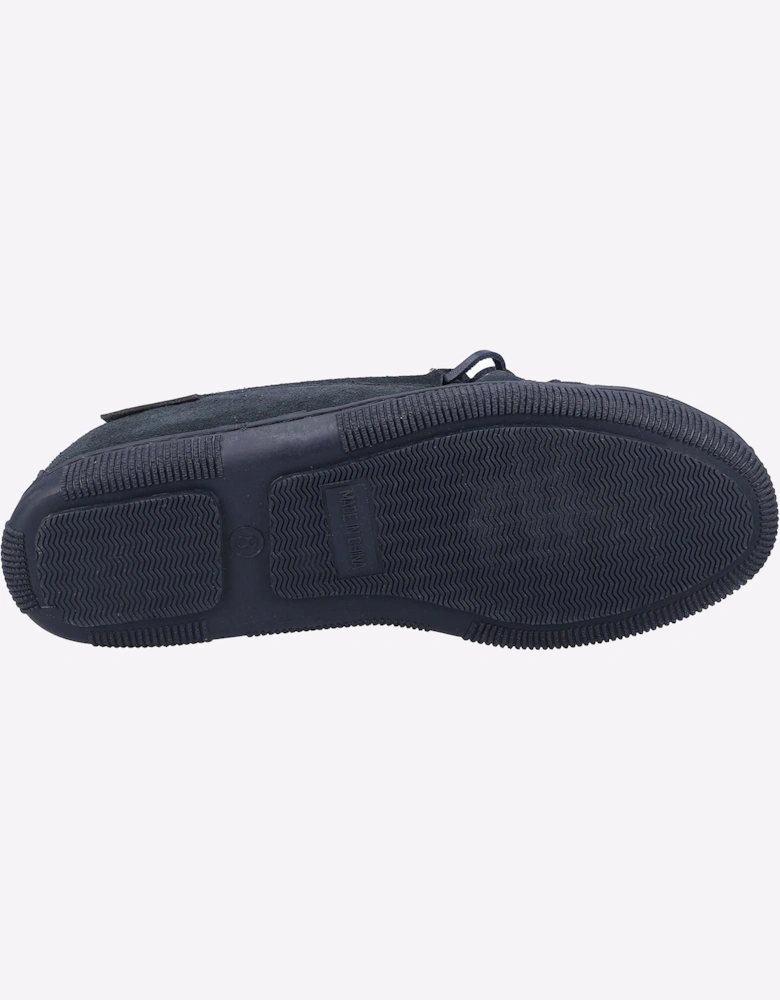 Hush Puppies Ace Slip On Memory Foam Mens Slippers Navy