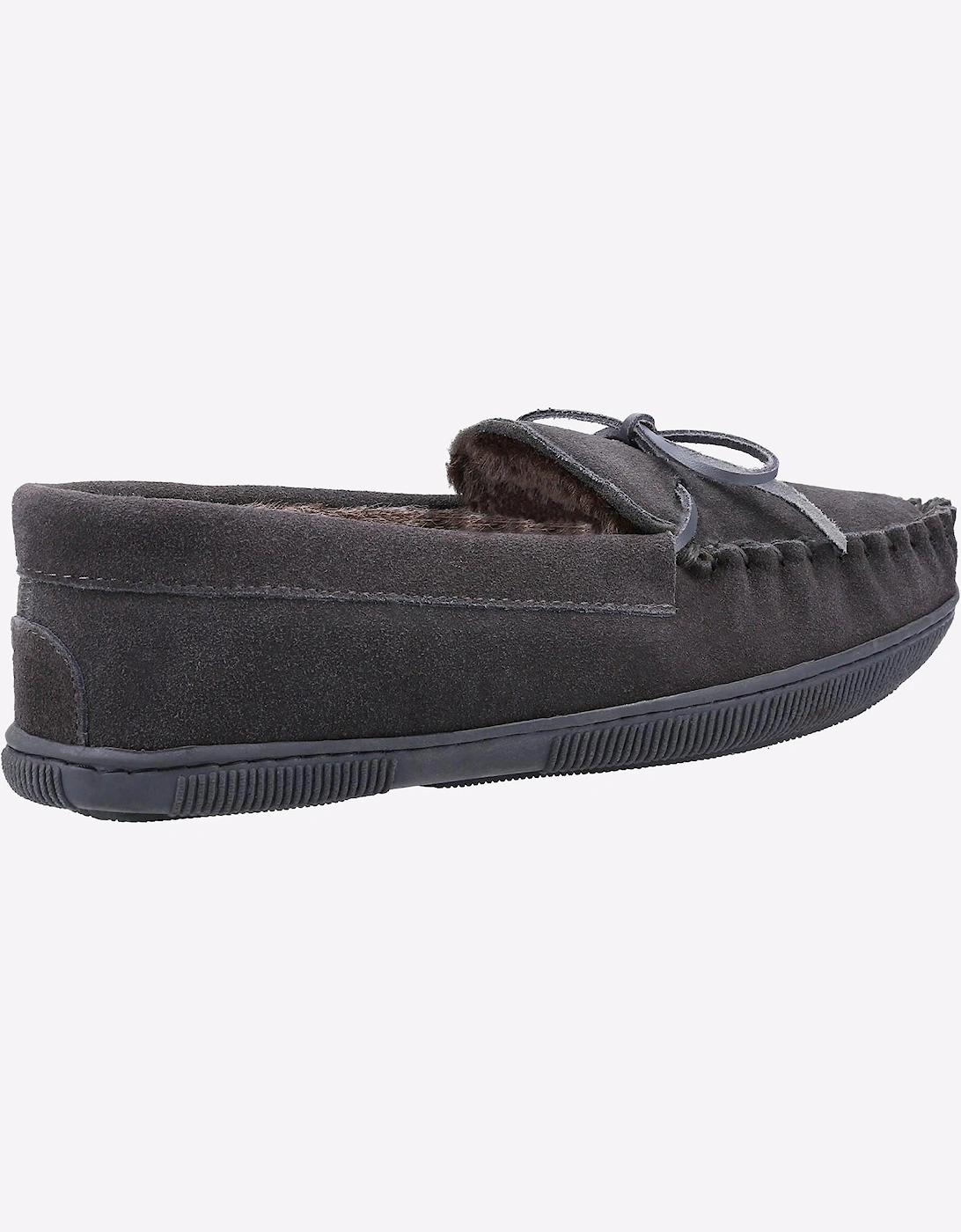 Hush Puppies Ace Slip On Memory Foam Mens Slippers Grey