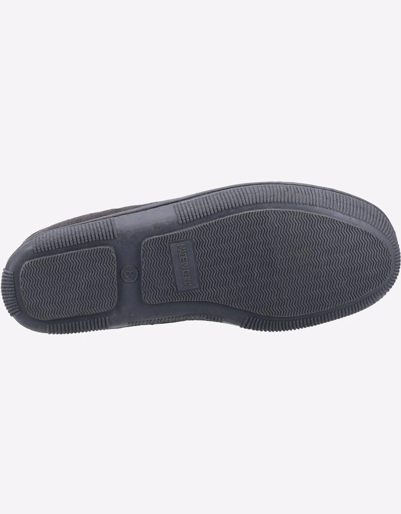 Hush Puppies Ace Slip On Memory Foam Mens Slippers Grey