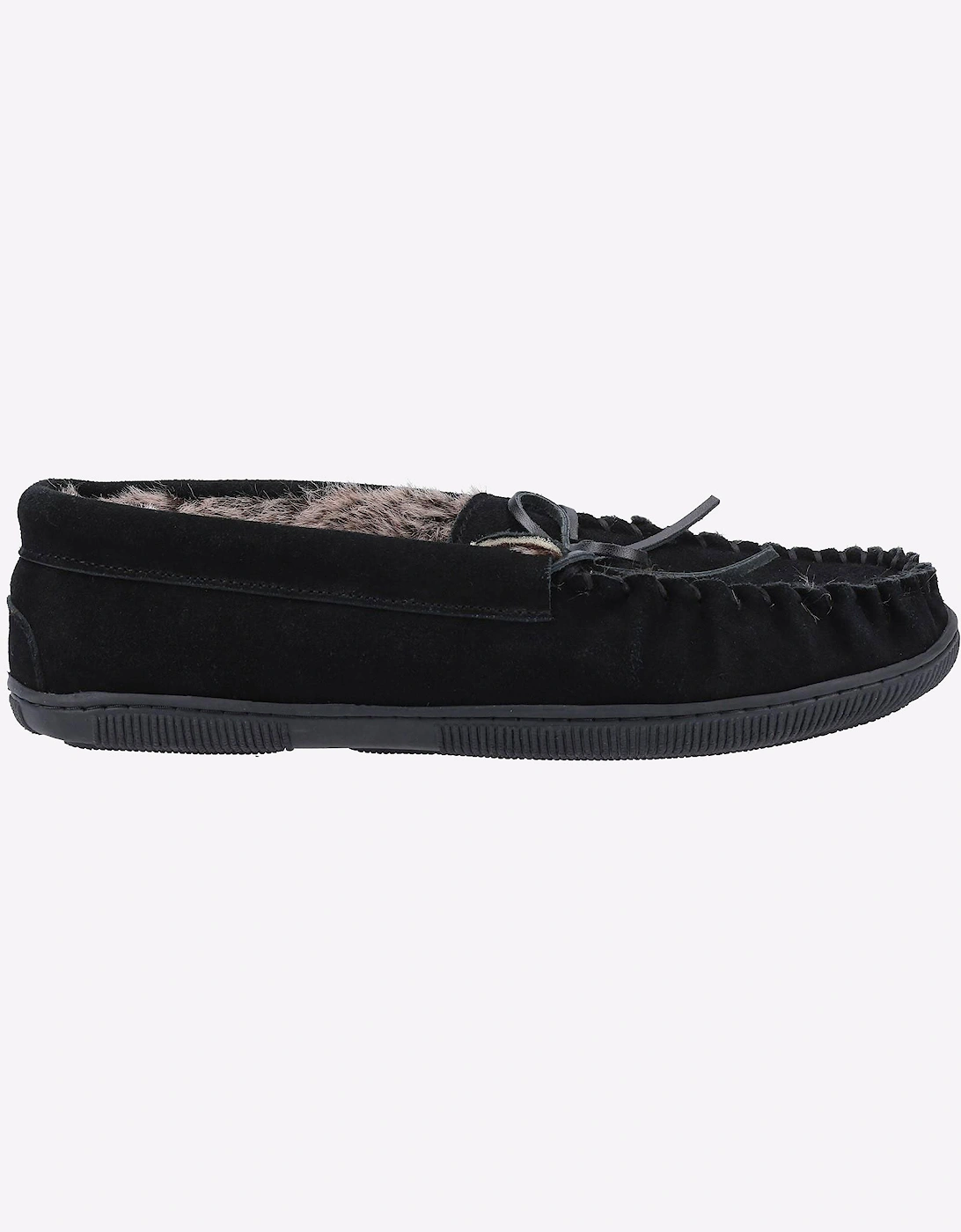 Hush Puppies Men's Hush Puppies Ace Slip On Memory Foam Mens Slippers Black