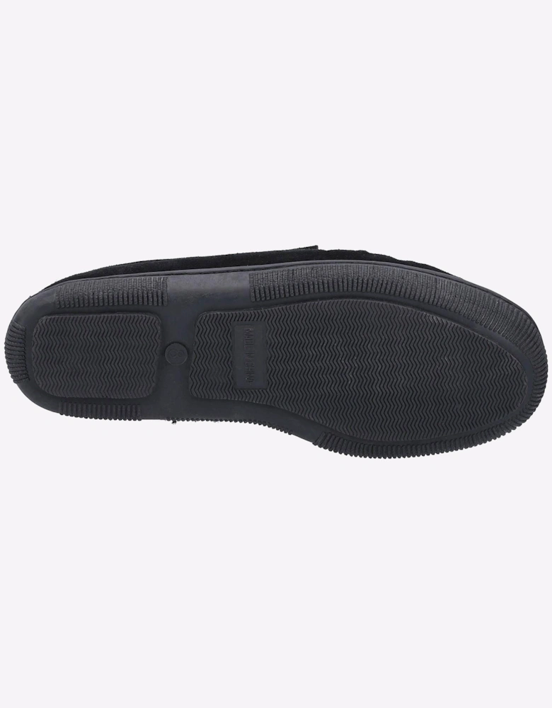 Hush Puppies Ace Slip On Memory Foam Mens Slippers Black