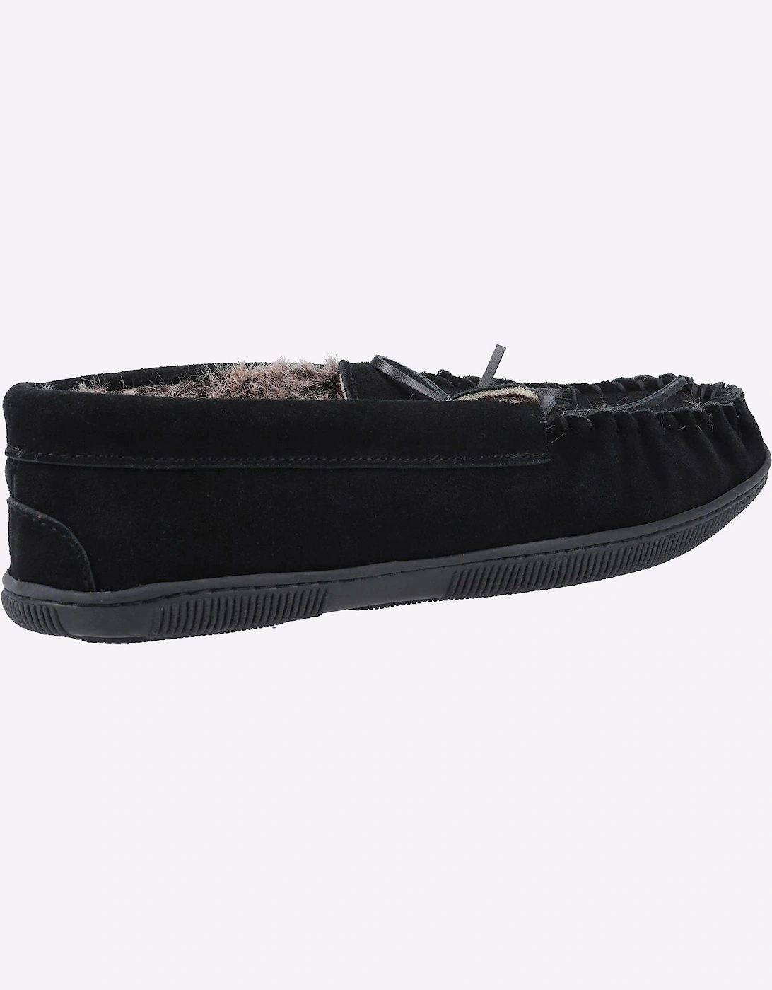 Hush Puppies Ace Slip On Memory Foam Mens Slippers Black