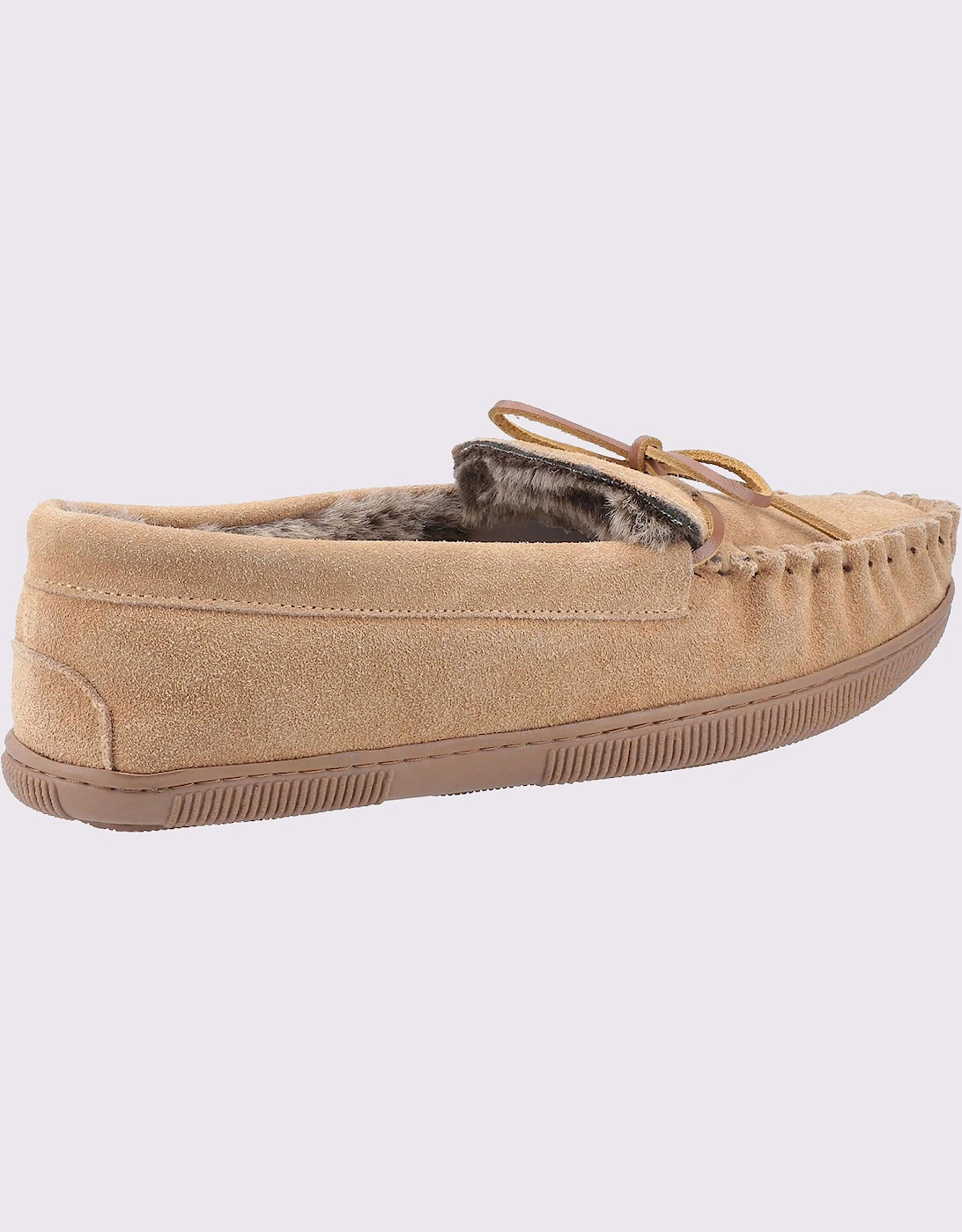 Hush Puppies Ace Slip On Memory Foam Mens Slippers Tan