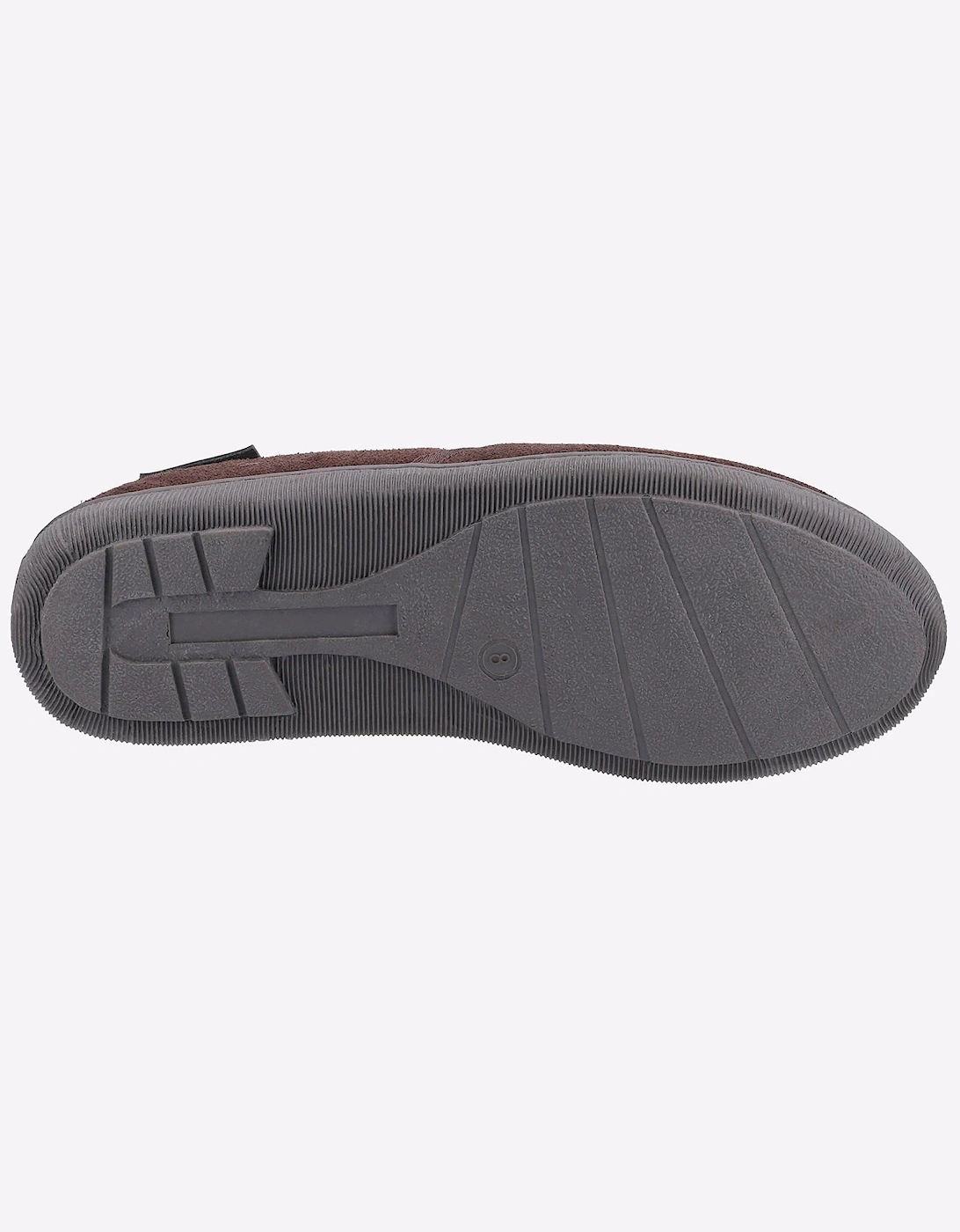 Hush Puppies Arnold Slip On Suede Memory Foam Mens Slippers Brown