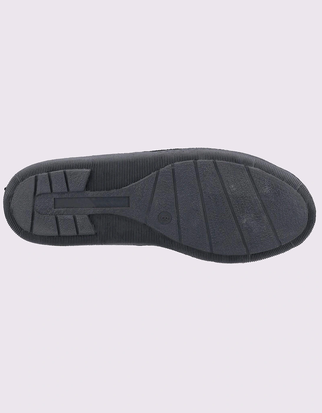 Hush Puppies Arnold Slip On Suede Memory Foam Mens Slippers Black