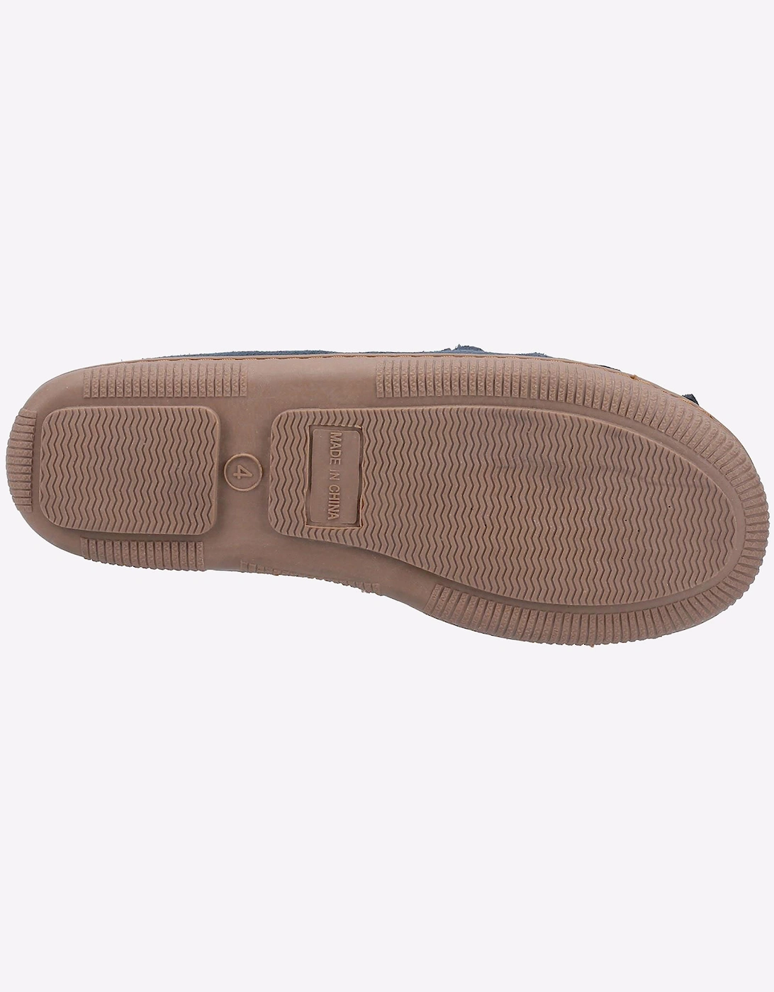 Hush Puppies Addy Slip On Memory Foam Womens Slippers Navy
