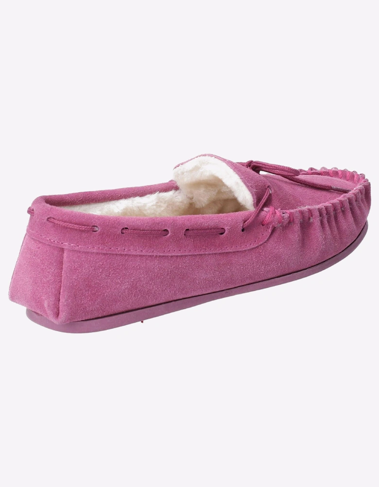 Hush Puppies Allie Memory Foam Womens Slippers Rose