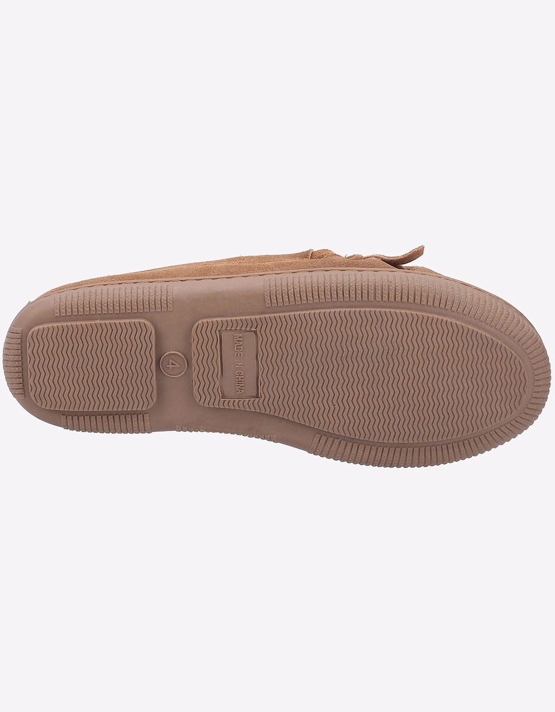 Hush Puppies Addy Slip On Memory Foam Womens Slippers Tan