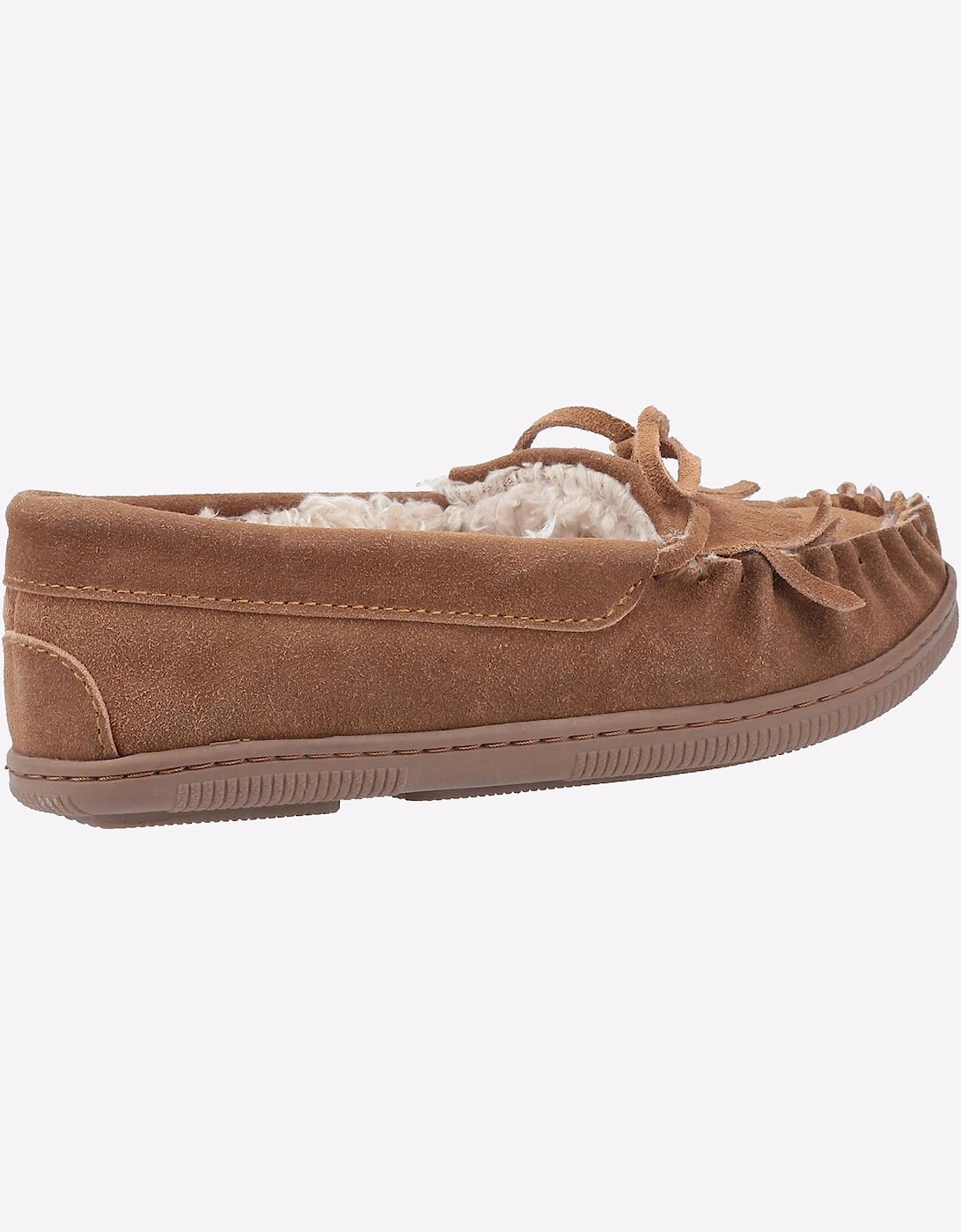 Hush Puppies Addy Slip On Memory Foam Womens Slippers Tan