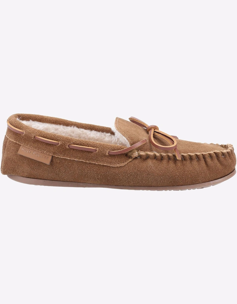 Hush Puppies Allie Memory Foam Womens Slippers Tan