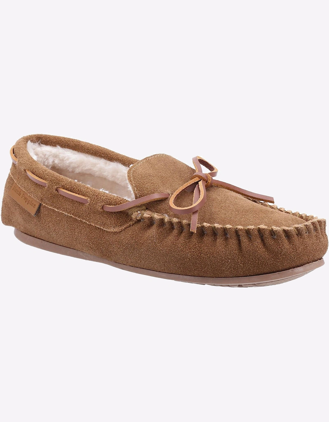 Hush Puppies Allie Memory Foam Womens Slippers Tan