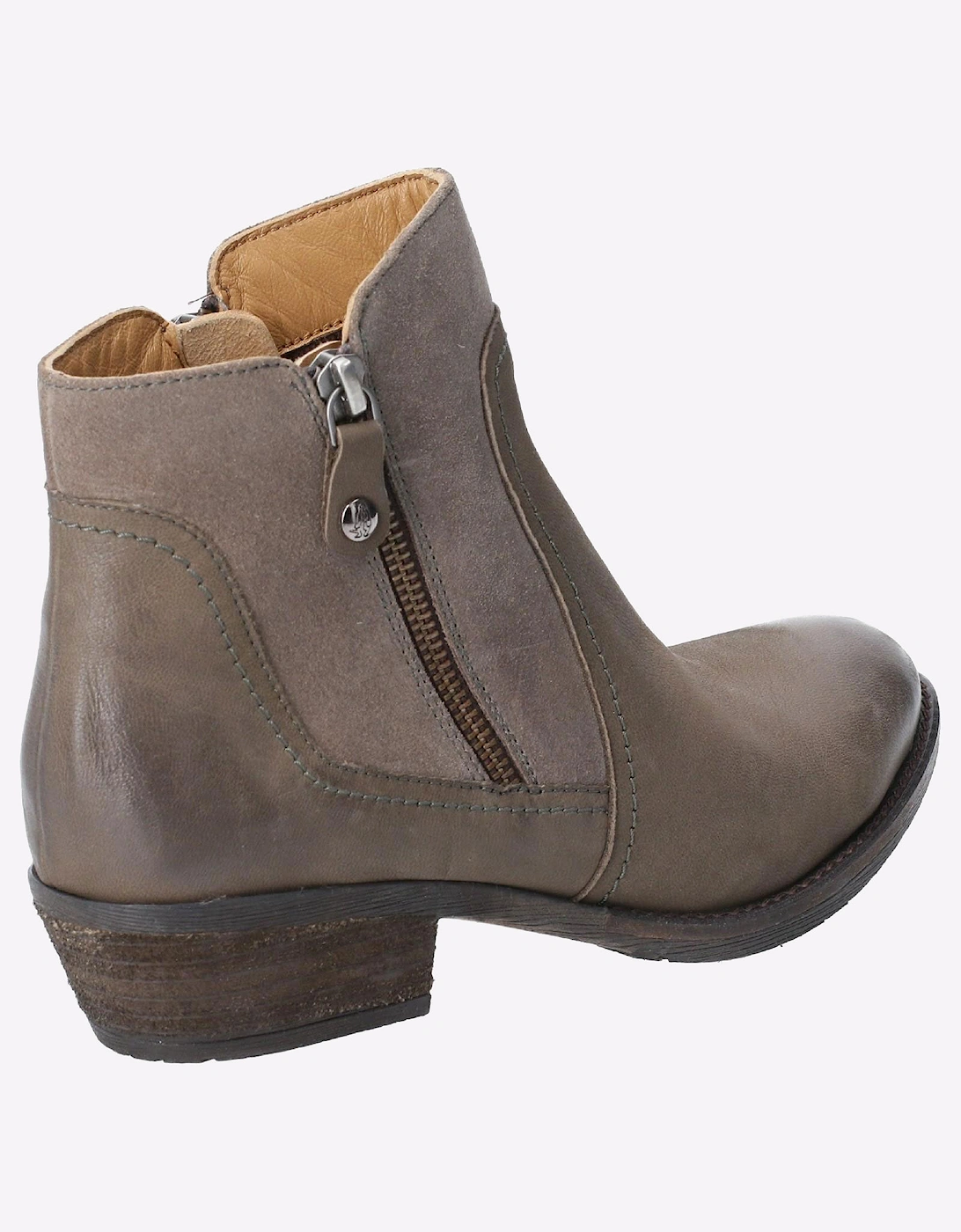 Hush Puppies Isla Memory Foam Womens Ankle Boots Khaki