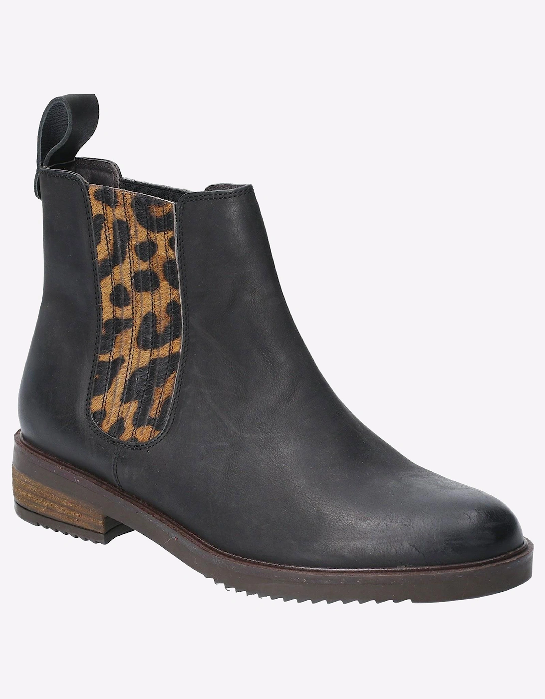 Hush Puppies Stella Memory Foam Ankle Boots Womens Black