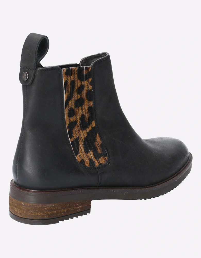 Hush Puppies Stella Memory Foam Ankle Boots Womens Black