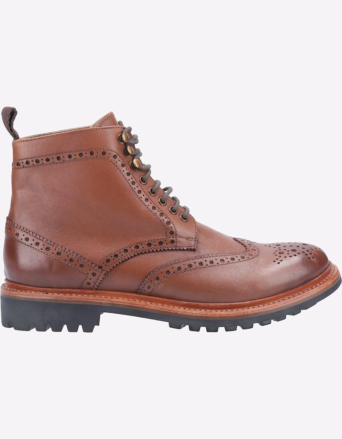 Cotswold Rissington Commando Boots Mens Brown