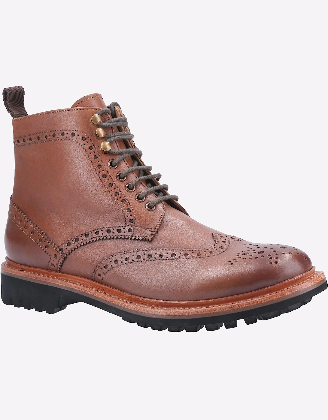 Cotswold Rissington Commando Boots Mens Brown