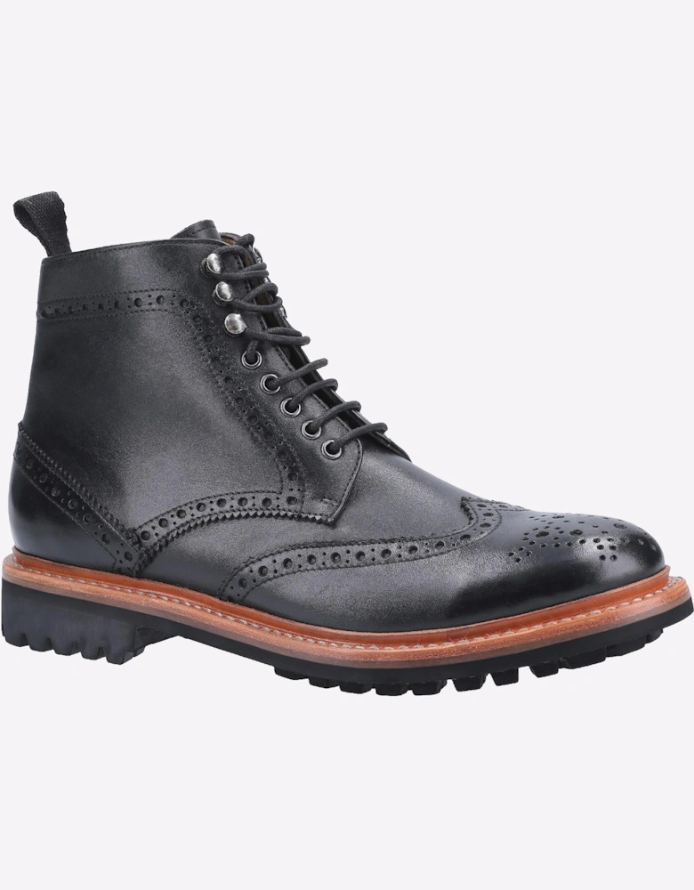 Cotswold Rissington Commando Boots Mens Black