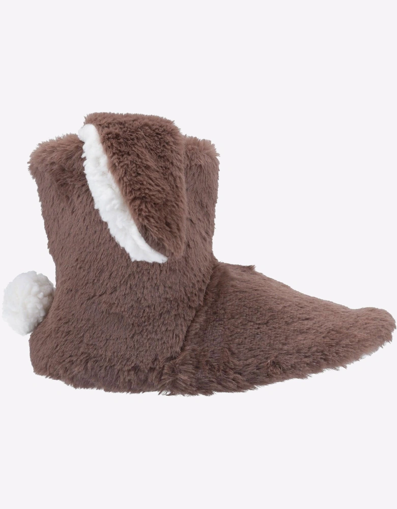 Divaz Flopsy Kids Knitted Bootie Childrens Taupe