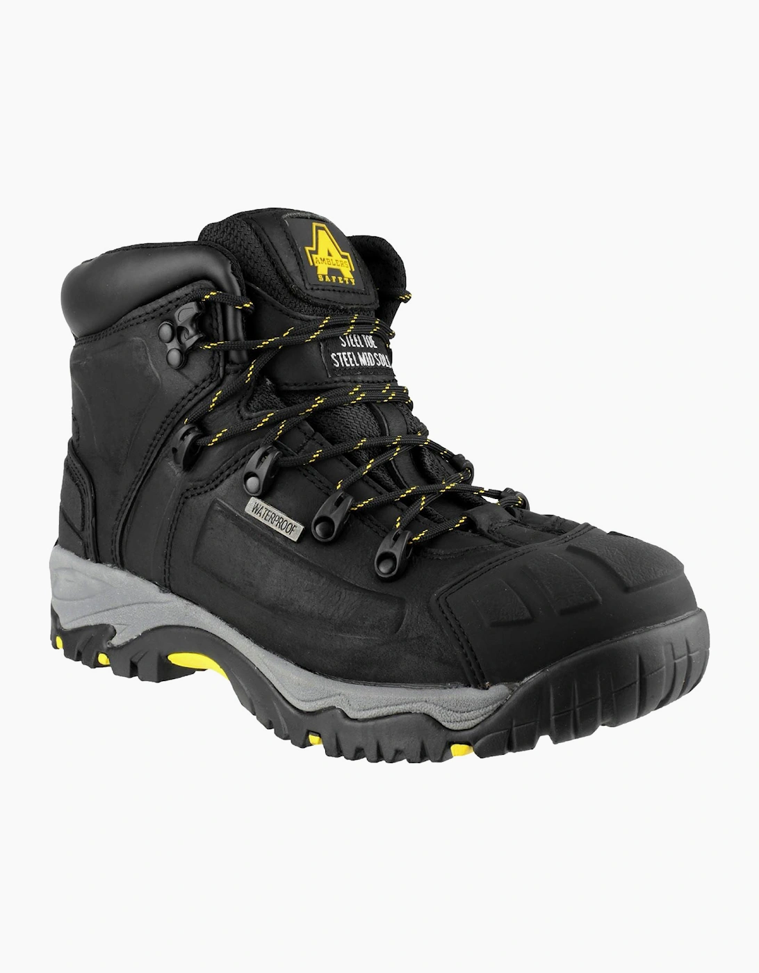 Amblers Safety Amblers AS803 Waterproof Safety Boots Mens (Wide Fit) Black