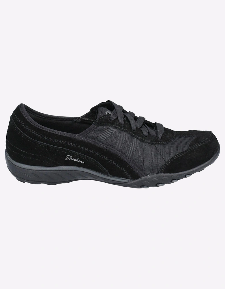 Skechers Breathe-Easy Memory Foam Womens Shoes Black