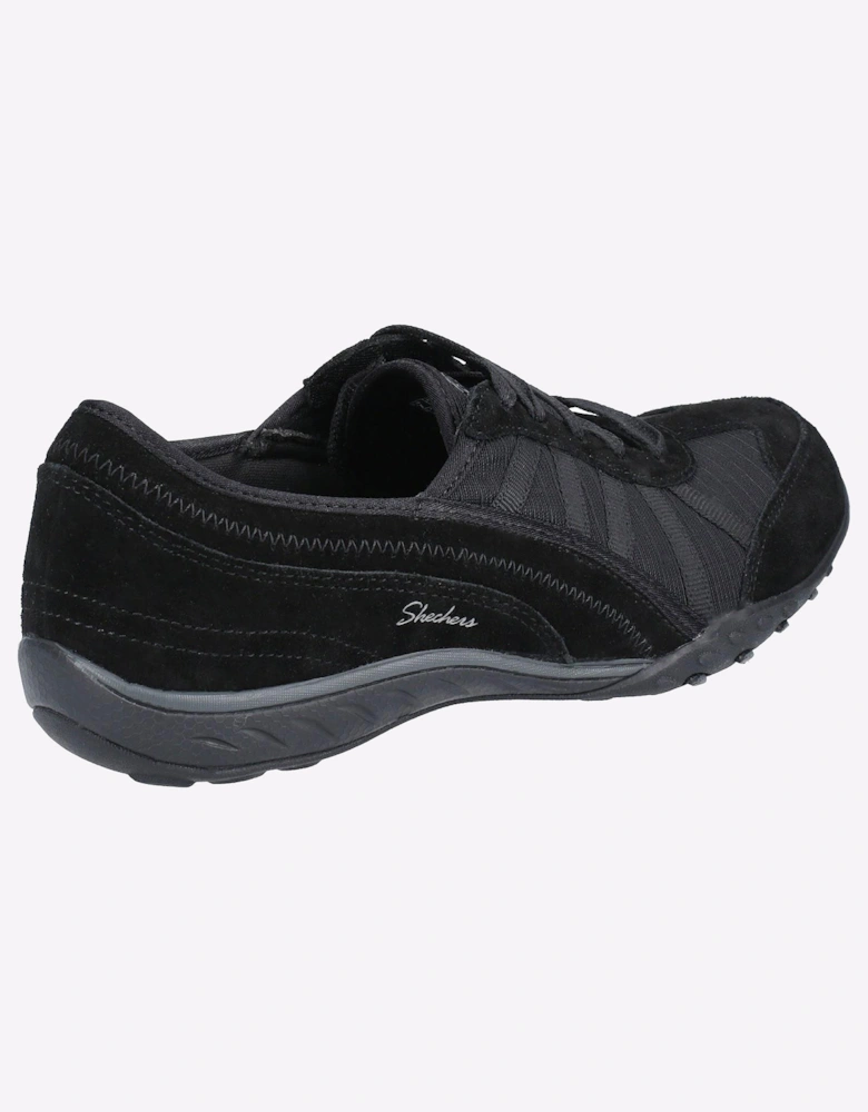 Skechers Breathe-Easy Memory Foam Womens Shoes Black